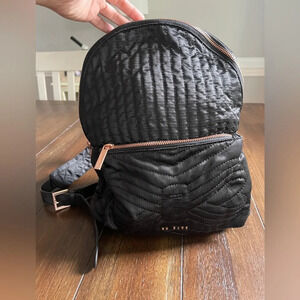 chic leather backpack Liberty Women's Leather Backpack Deep Red